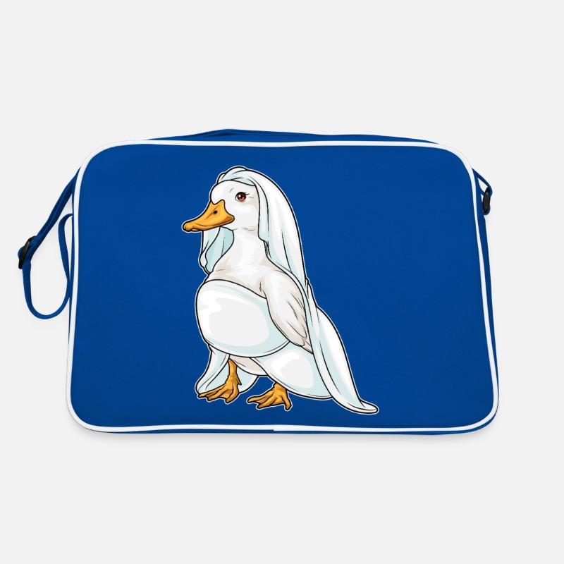 Canard Voile de mariée Mariage Sac Retro