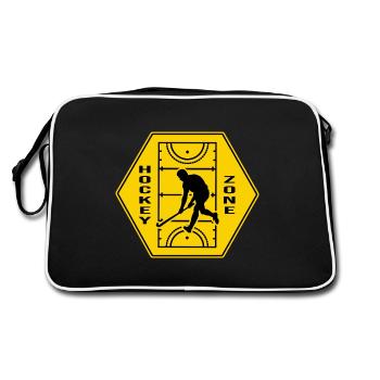 Hockey Hockey Club Joueurs de hockey Zone de hockey - Sac Retro - noir/blanc - Dos