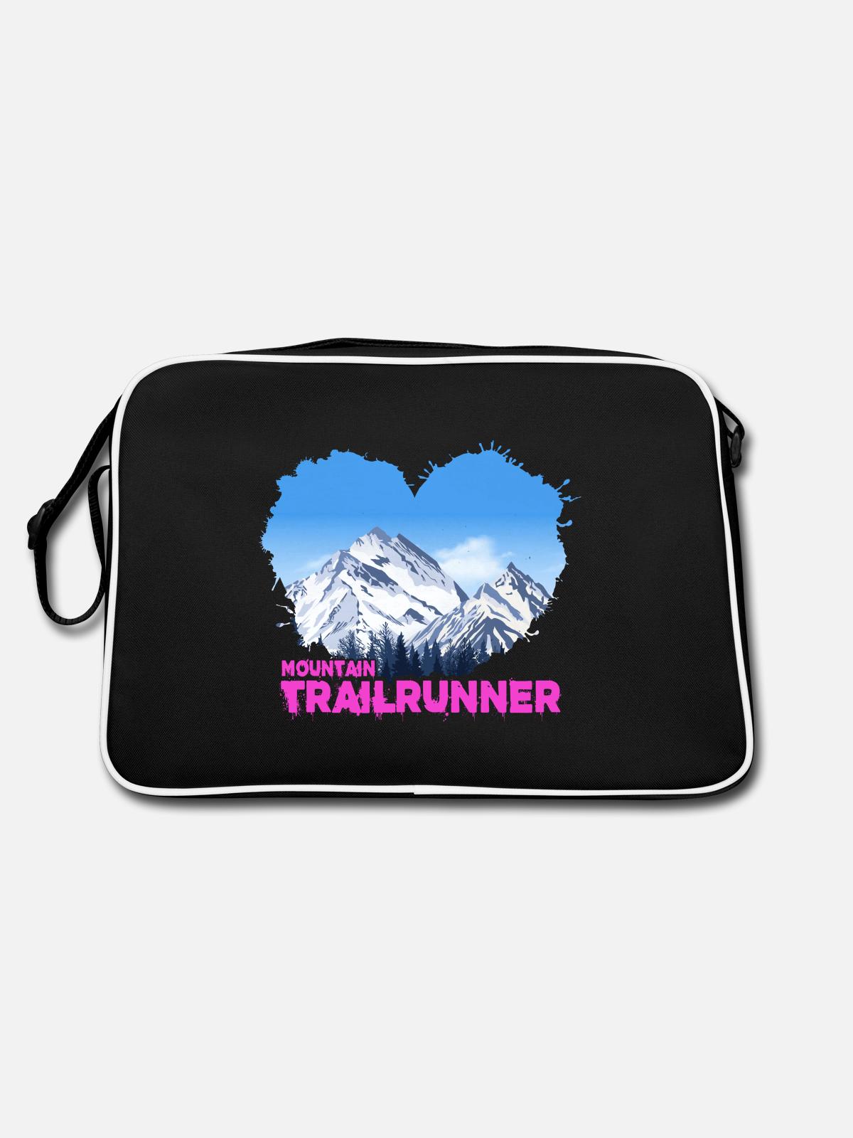 Skyrunning Trailrunner Mountain-Trail - Retro Bag - black/white - Back