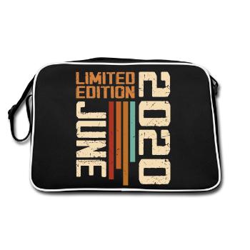 Juin 2020 Cadeau anniversaire Juin 2020 Rétro 2020 - Sac Retro - noir/blanc - Dos