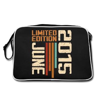 Juin 2015 Cadeau anniversaire Juin 2015 Rétro 2015 - Sac Retro - noir/blanc - Dos