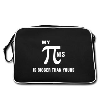 Nerd Coder Server Gamer Online Math-Life - Retro Bag - black/white - Back