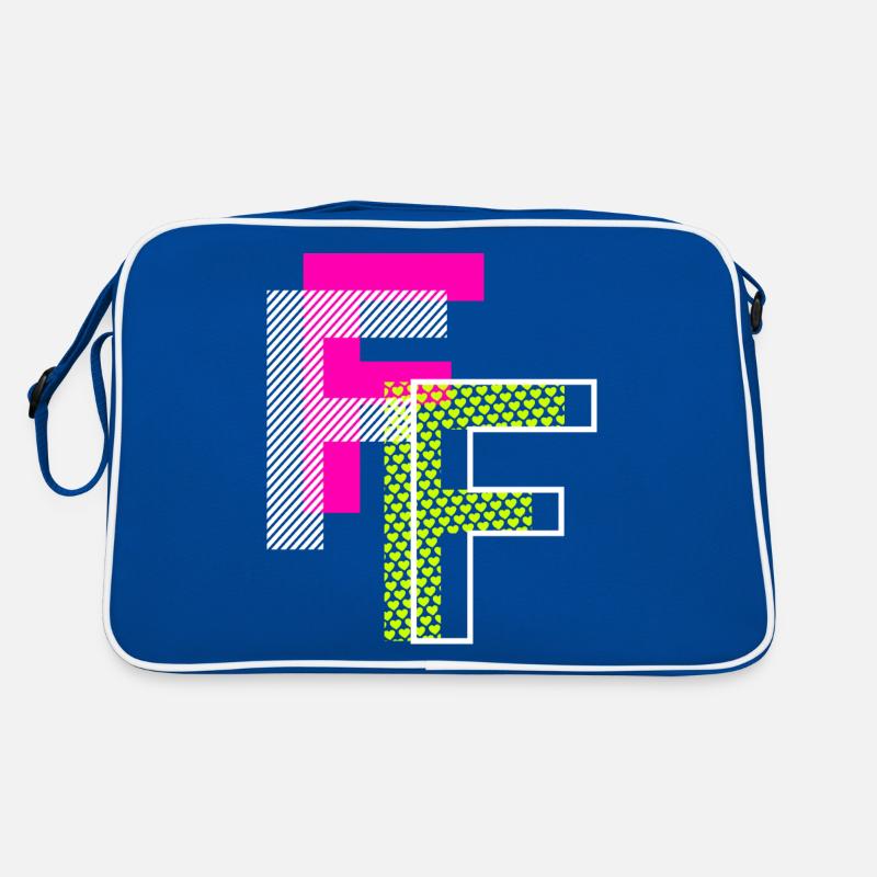F Lettre Sac Retro