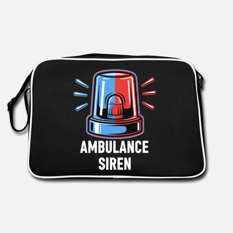 Ambulance Siren Retro Bag