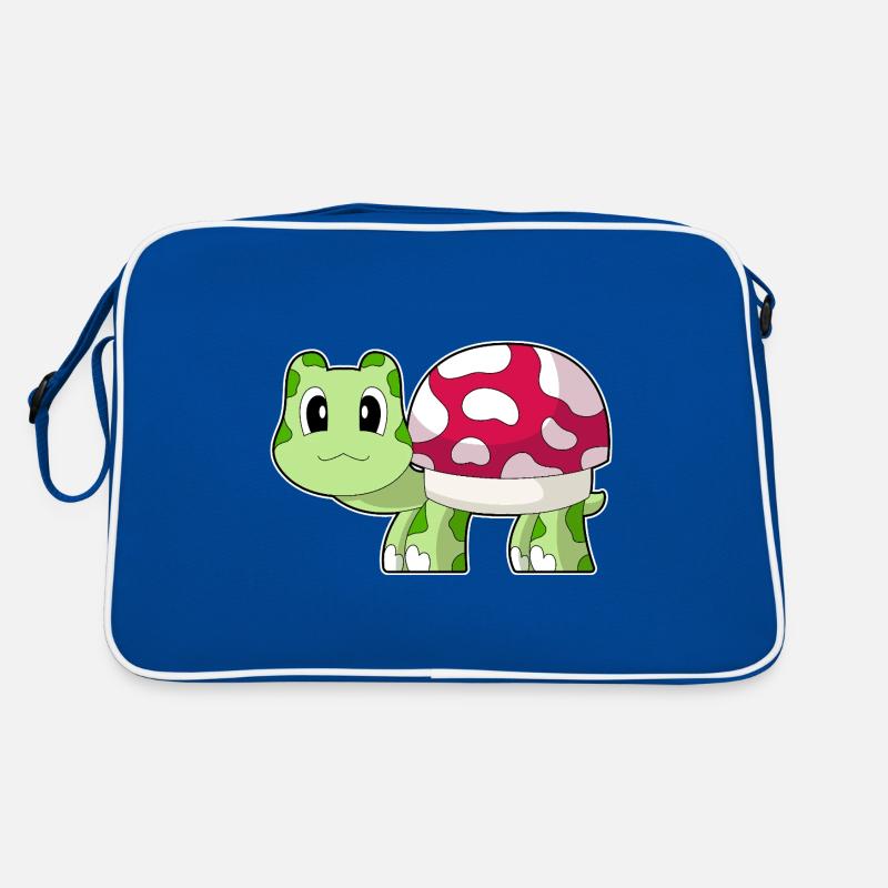 Turtle Mushroom Retro Bag
