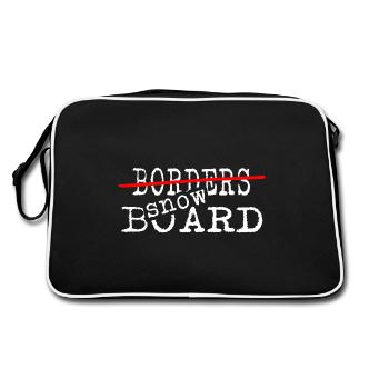 Légende de la Softboot de snowboarder - Sac Retro - noir/blanc - Dos