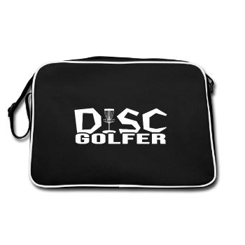 Disc Golfer Frisbee Ultimate Frisbee Frisbee - Sac Retro - noir/blanc - Dos