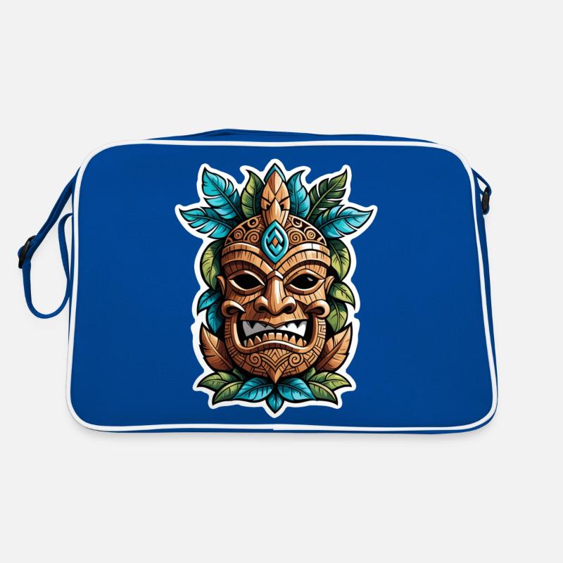 Tiki Beach - Polynesia Statue Retro Bag