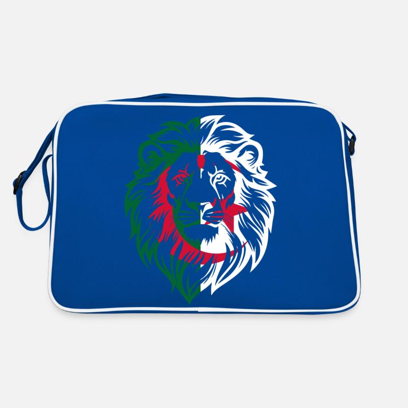 Algerian lion - Algeria gift idea Retro Bag