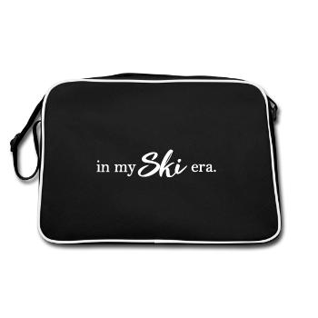 Ski Ski-era Ski Slope Skier - Sac Retro - noir/blanc - Dos