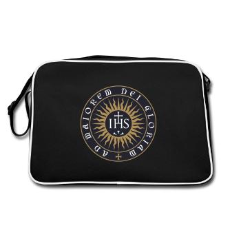 Ordre Ignace de Loyola jésuite - Sac Retro - noir/blanc - Dos