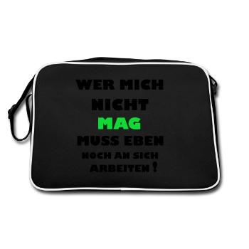 Drôle de sort - Sac Retro - noir/blanc - Dos