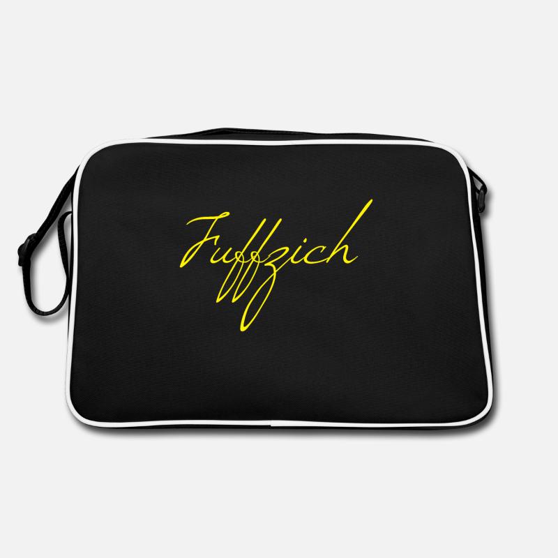 Fuffzich Fünfzig - Retro Tasche - Schwarz/Weiß