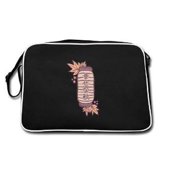 Joyeux automne - Sac Retro - noir/blanc - Dos