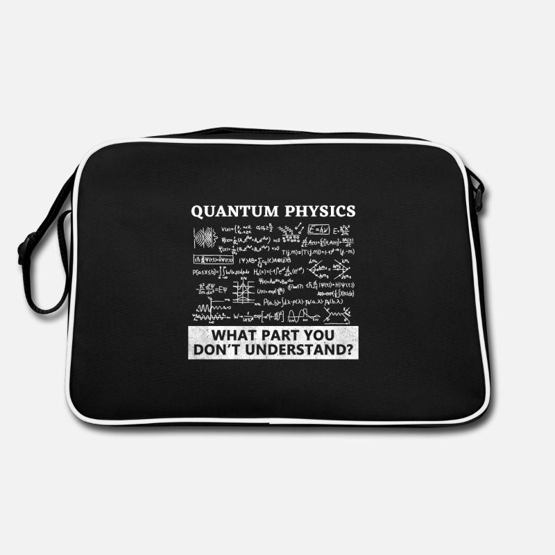 Physik - Physiker - Quantenphysik - Fun Retro Tasche