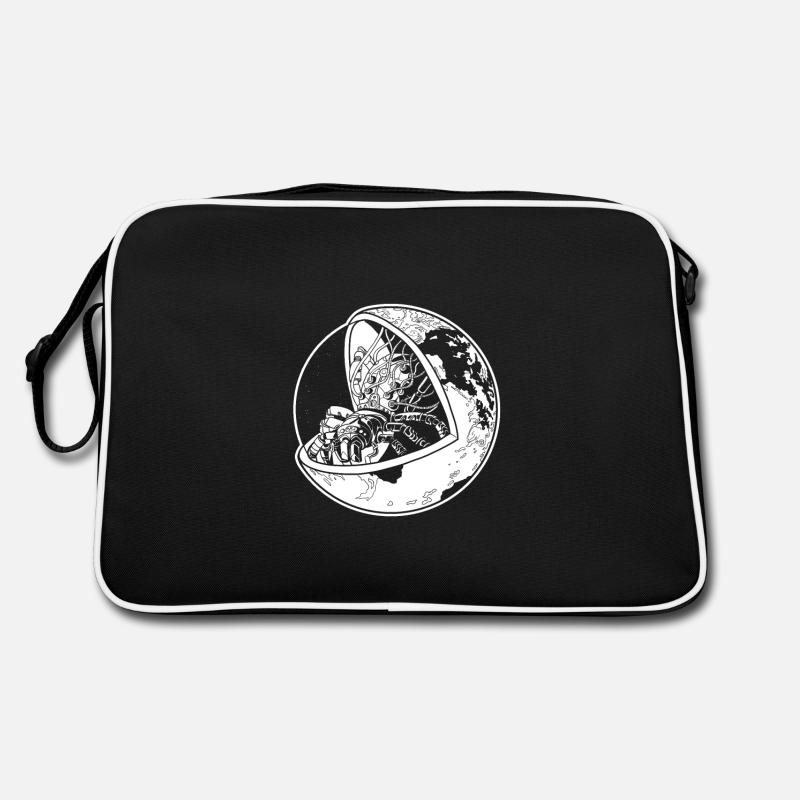 Spider Earth N&B Sac Retro