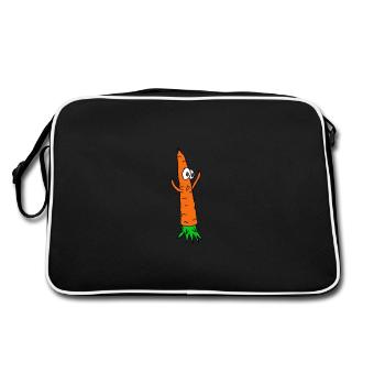 Carotte Carotte betterave carotte Car - Sac Retro - noir/blanc - Dos