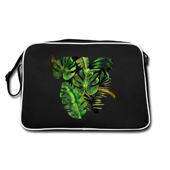 Jaguar Le chasseur noir dans la jungle - Sac Retro - noir/blanc - Dos