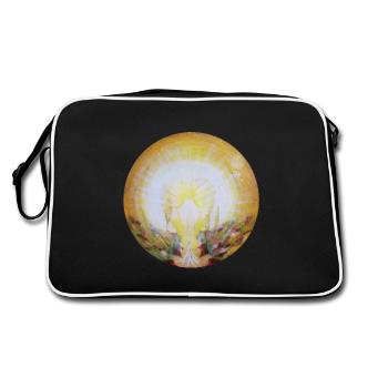 Heart of jesus - Retro Bag - black/white - Back