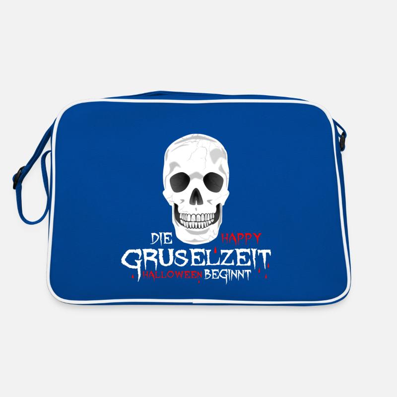 HAPPY halloween skull Retro Bag