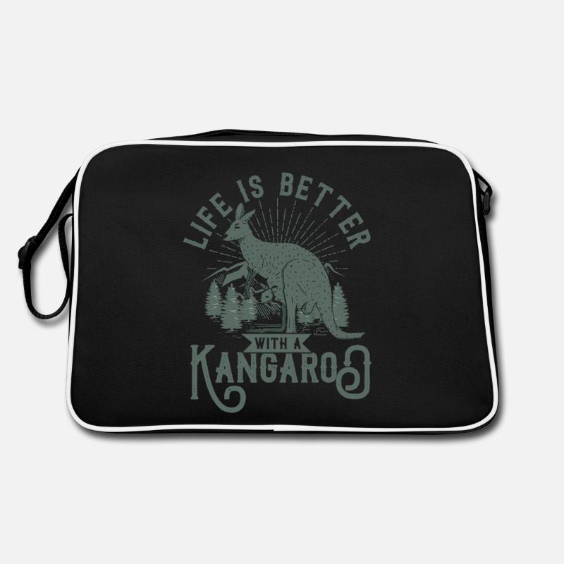 Känguru Retro Tasche