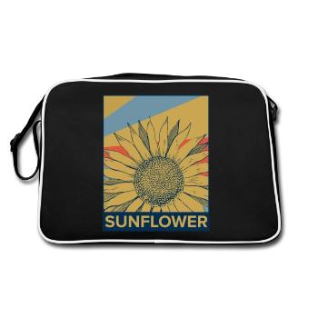 tournesol - Sac Retro - noir/blanc - Dos