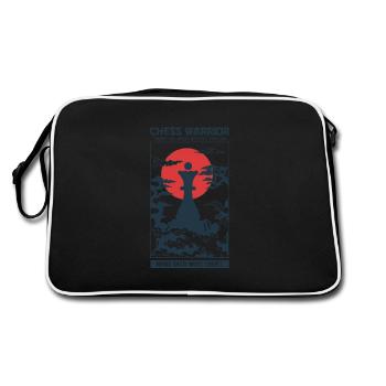 Reine guerrière d'échecs de temple - Sac Retro - noir/blanc - Dos