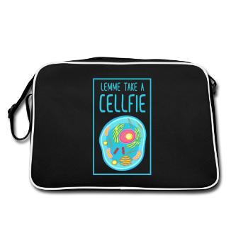 Biology Cellfie Cellule biologique - Sac Retro - noir/blanc - Dos