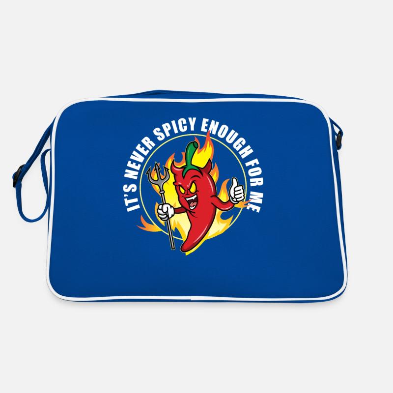 Repas chaud épicé au piment rouge Sac Retro