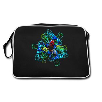 Native Tailspike Protein Molécule Bactériophage - Sac Retro - noir/blanc - Dos