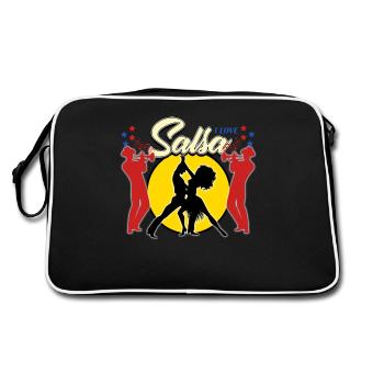 salsa - Sac Retro - noir/blanc - Dos