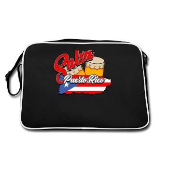 salsa - Sac Retro - noir/blanc - Dos