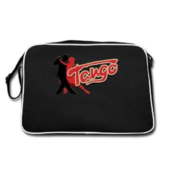Tango, danseurs de tango - Sac Retro - noir/blanc - Dos