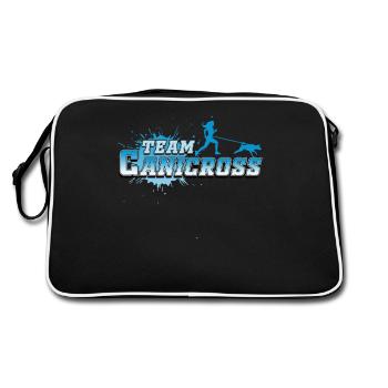 Sports canins, canicross - Sac Retro - noir/blanc - Dos