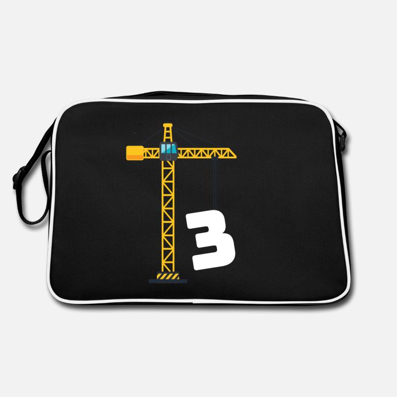 Chemise cadeau 3e anniversaire grue Sac Retro