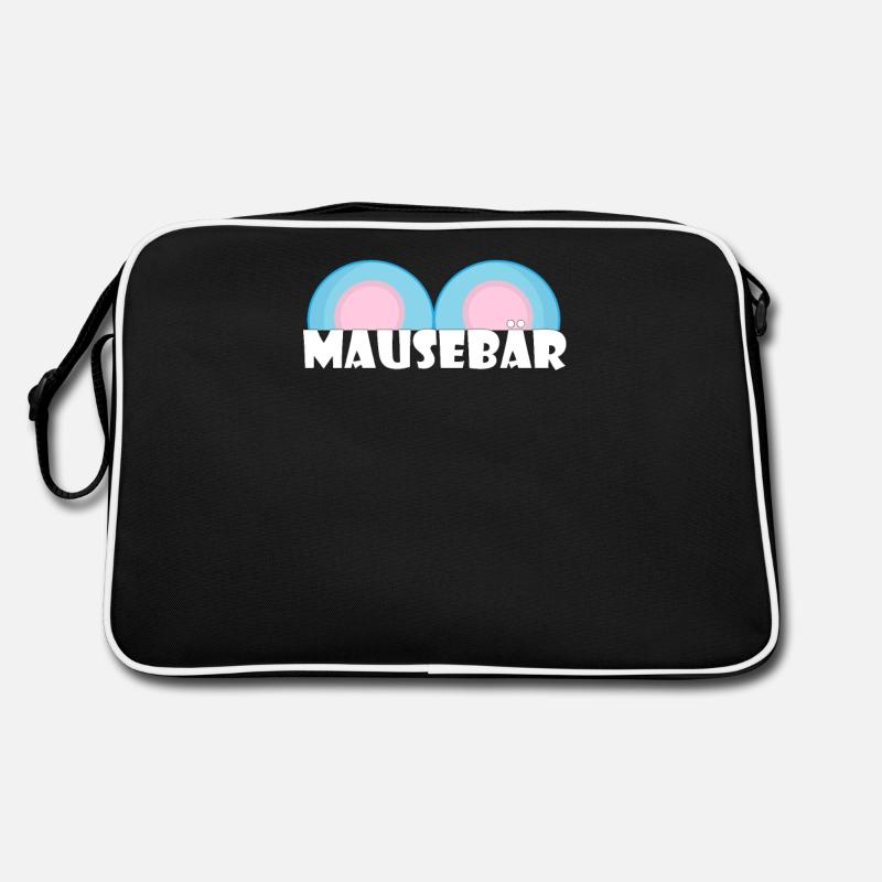 Kosename Mausebär Geschenkidee Retro Tasche