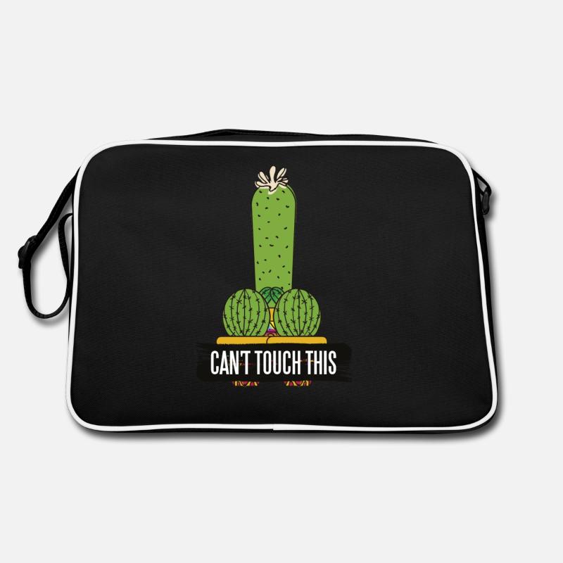 Cactus Cant touch this Cactus Cactus Men Retro Bag