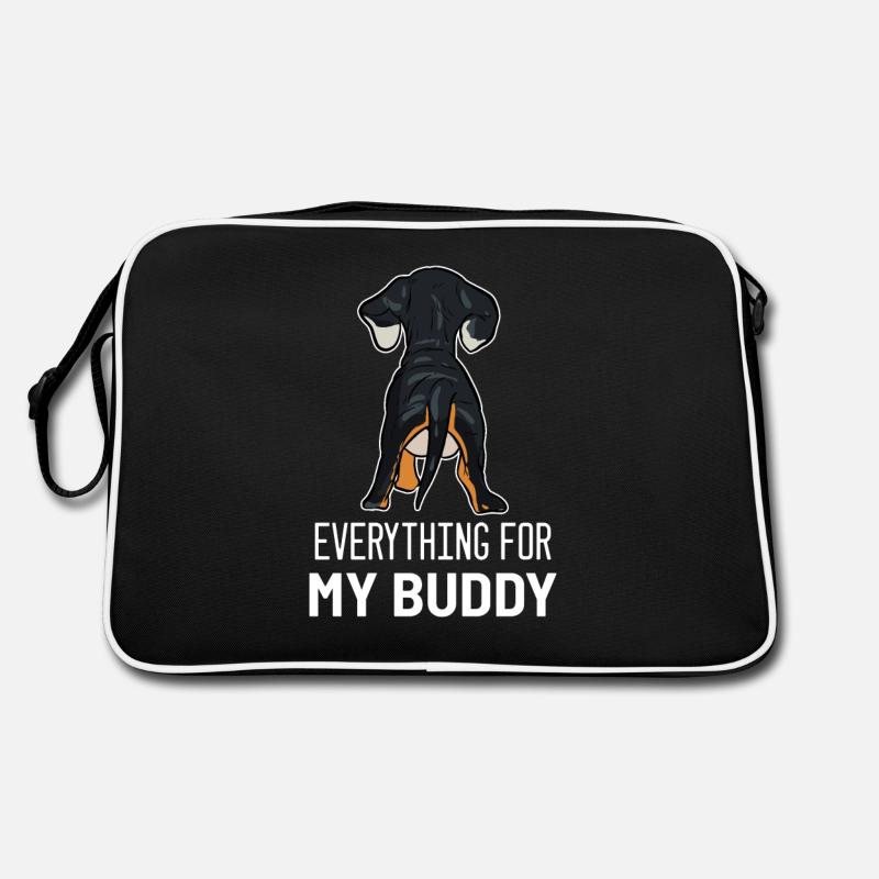 Cadeau de propriétaire de chien teckel Buddy Sac Retro