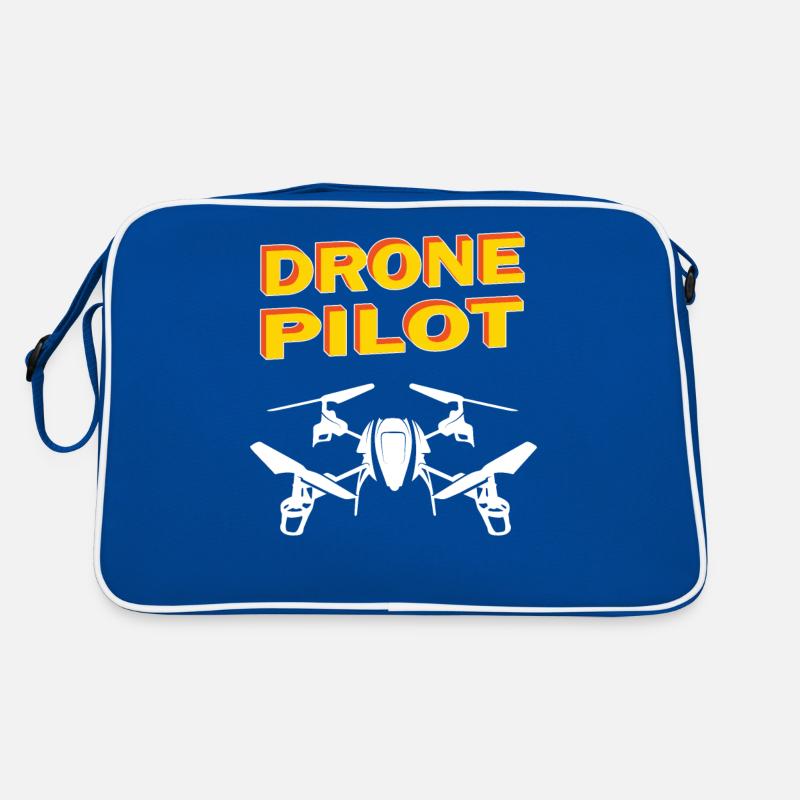 Drone drone drone quadrocopter pilote cadeau Sac Retro