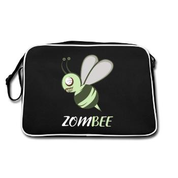 Dodo Nothing Bee Lover Gift - Retro Bag - black/white - Back