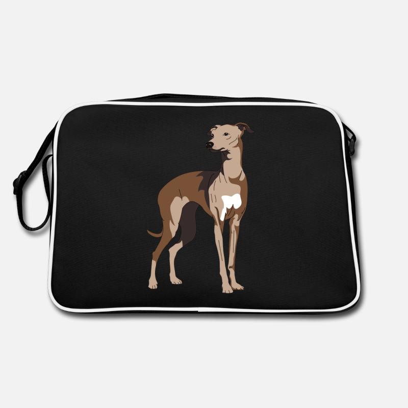 Windhund, Galgo, windhunde Retro Tasche