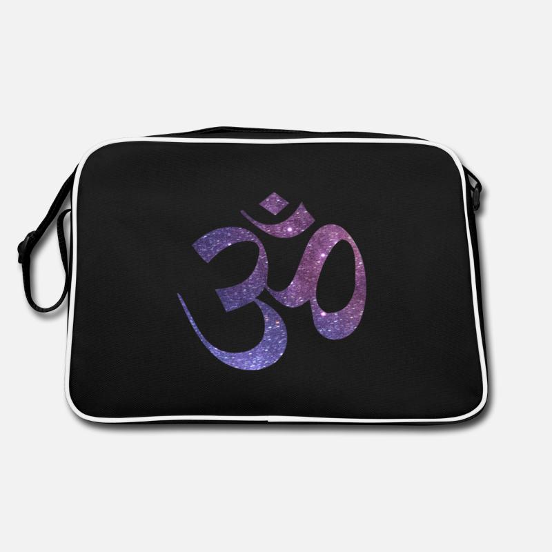 Goa Om Zeichen Geschenk Retro Tasche