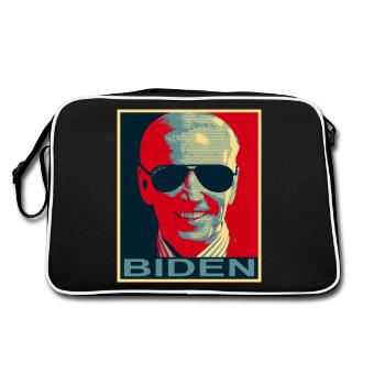 Biden, Biden 2020, Président de Biden, Anti  - Sac Retro - noir/blanc - Dos