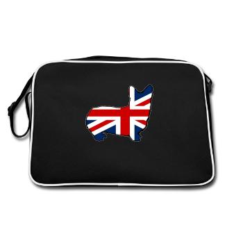 Corgi - Retro Bag - black/white - Back