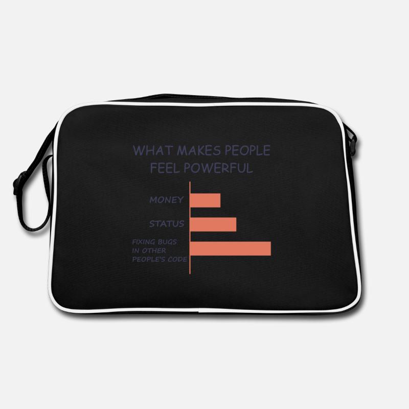 Programmeur informatique Codeurs Software Engineer Gift Sac Retro