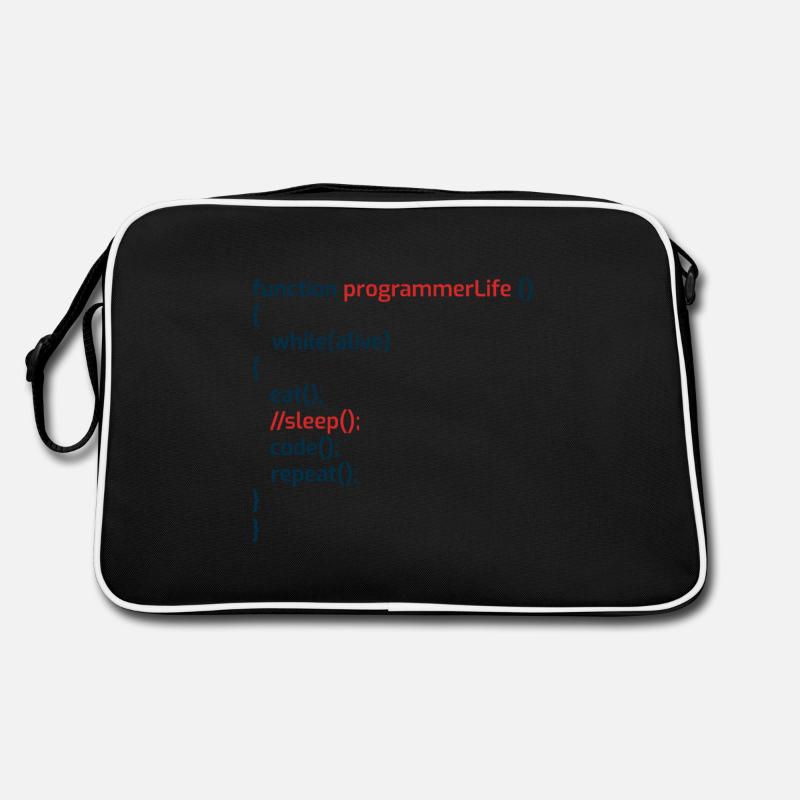 Programmeur informatique Codeurs Software Engineers Gift Sac Retro