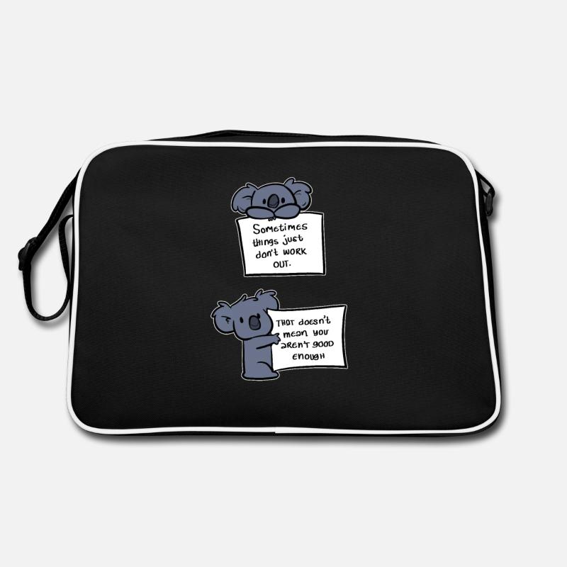 Vous êtes un cadeau assez optimiste Sac Retro