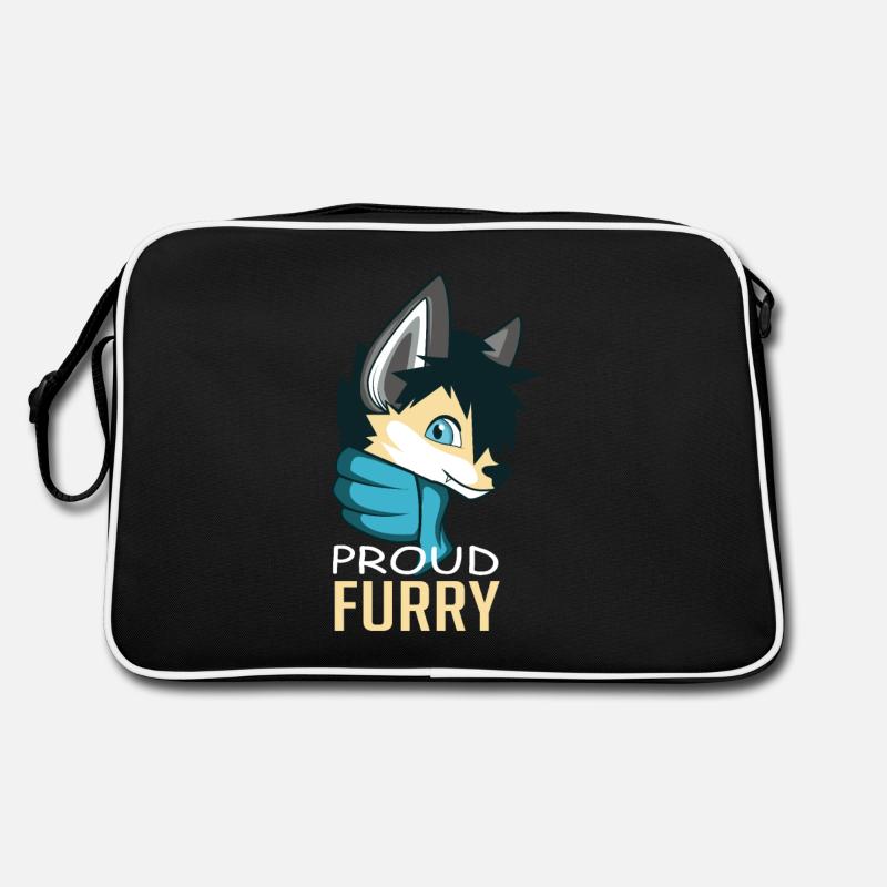 Fier cadeau de propriétaire ou d'amant d'animaux à fourrure Sac Retro
