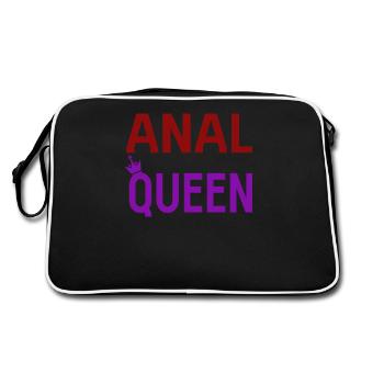 Sexe Proverbe Anal Porno Échangistes - Sac Retro - noir/blanc - Dos