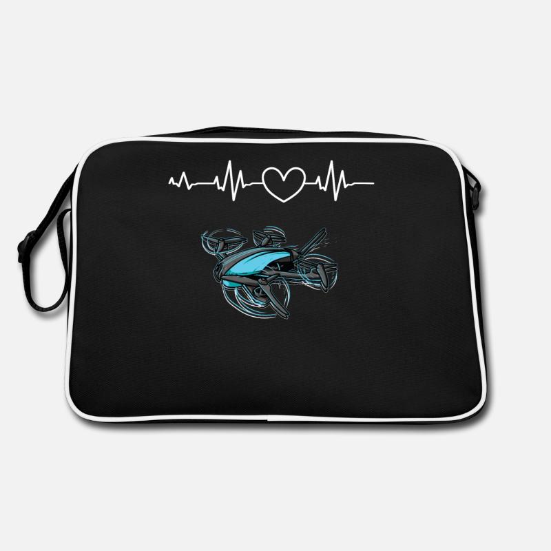 Drone Pilot Drone Flyer Quadcopter Pilot Retro Bag